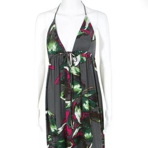 Planet Blue maxi floral halter dress